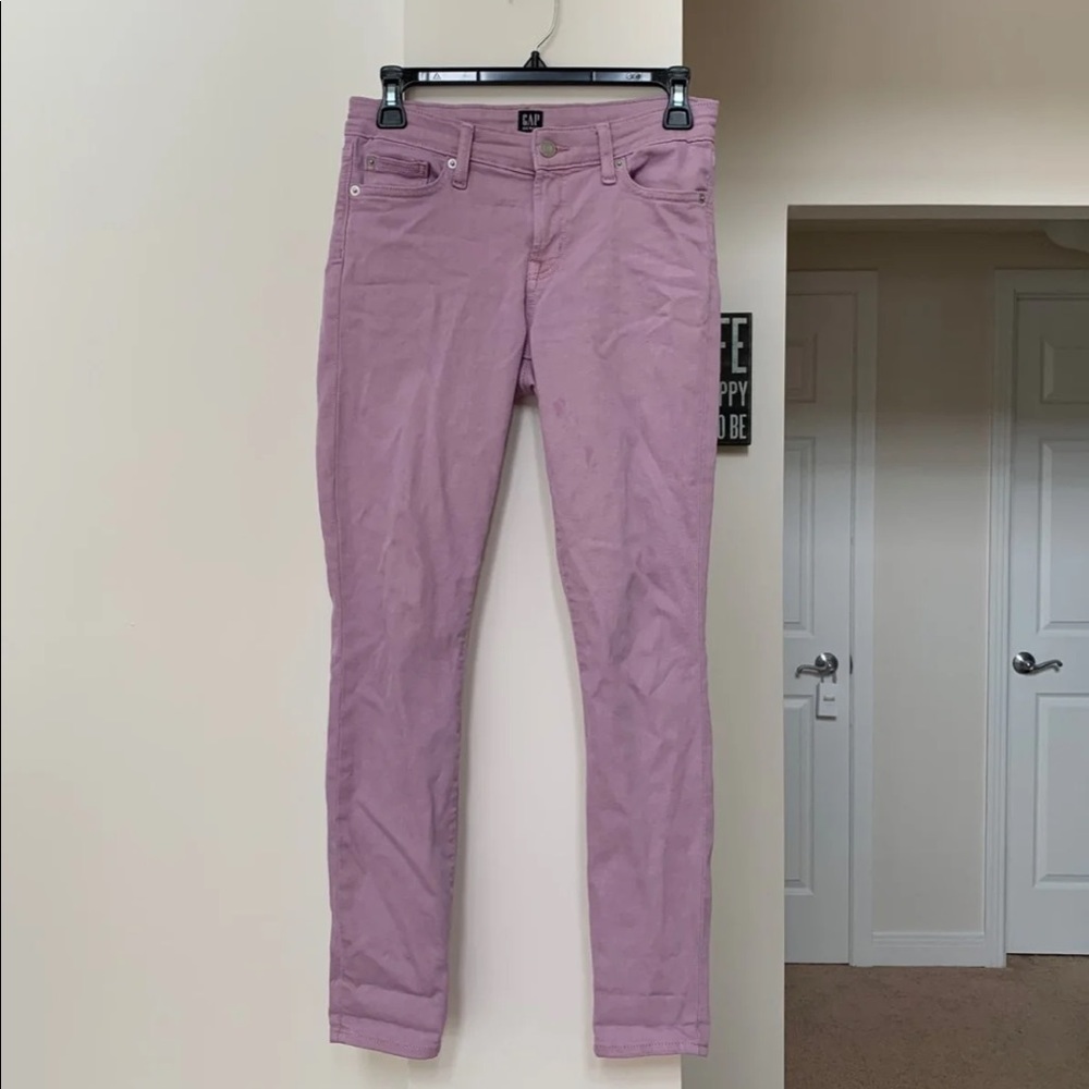 Gap lavender lilac jeans pants denim